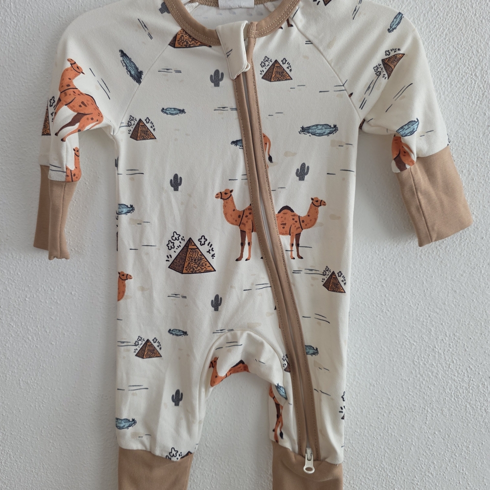 Desert Camel Infant Sleeper Size 0-3M